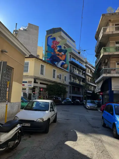 Everyday neighborhood life in Kypseli, Athens