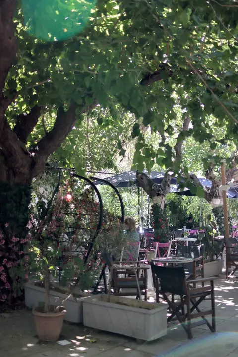 View of Svigkou square caffe