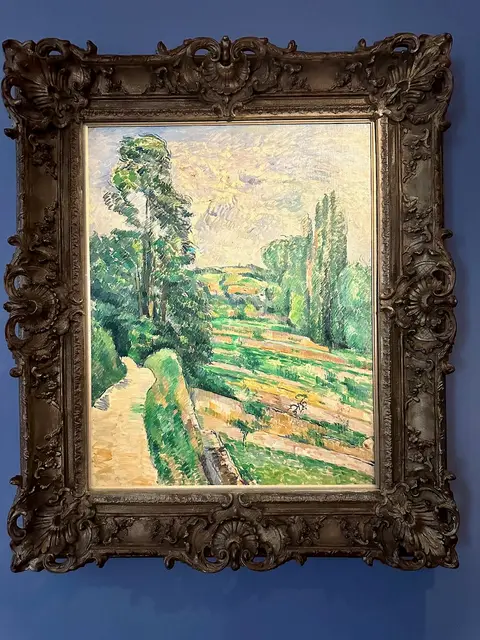 Paul Cézanne — Countryside in Auvers-sur-Oise